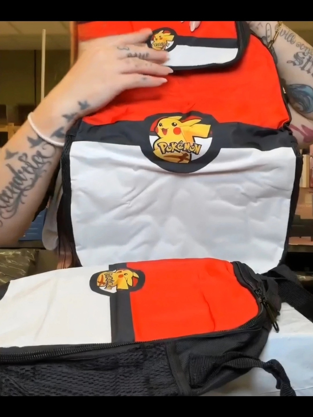 Backpack, Lunch Box, And Pencil Case